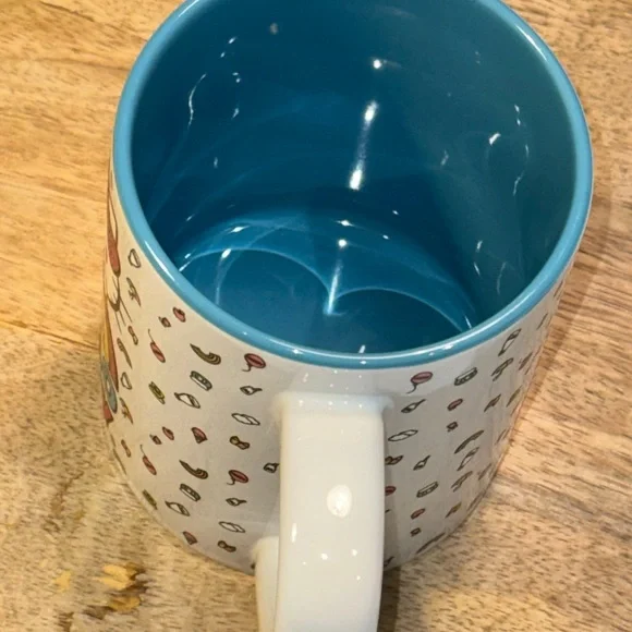 Hello Kitty Rainbow Glitter Ceramic Coffee Mug - Picture 3 of 4